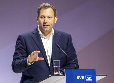 Bankwirtschaftliche Tagung - BM Lars Klingbeil-stock-foto