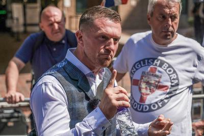Stephen Yaxley Lennon Southwark Crown Court-stock-photo
