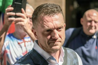 Stephen Yaxley Lennon Southwark Crown Court-stock-photo