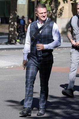 Stephen Yaxley Lennon Southwark Crown Court-stock-photo