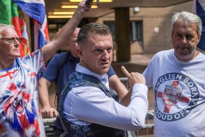 Stephen Yaxley Lennon Southwark Crown Court-stock-photo