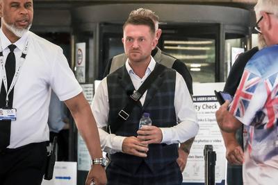 Stephen Yaxley Lennon Southwark Crown Court-stock-photo