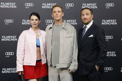 Ruby O. Fee, Matthias Schweigh?fer, Frederick Lau-stock-foto