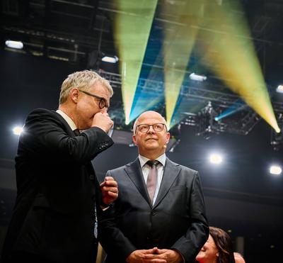 Bankwirtschaftliche Tagung - Michael Theurer-stock-foto