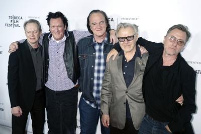 Steve Buscemi Michael Madsen Quentin Tarantino Harvey Keitel und Tim Roth beim 25th Anniversary S-stock-foto