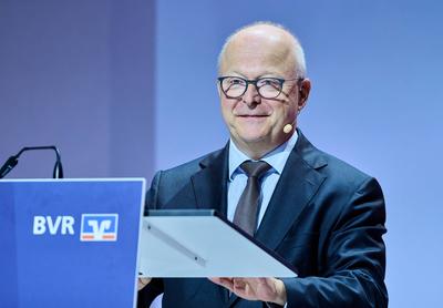 Bankwirtschaftliche Tagung - Michael Theurer-stock-foto