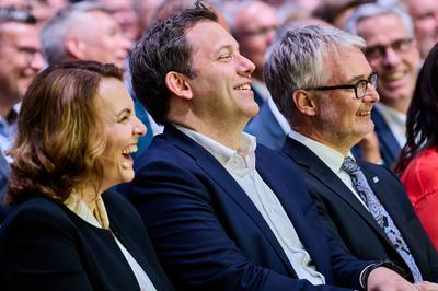 Bankwirtschaftliche Tagung - BM Lars Klingbeil-stock-foto