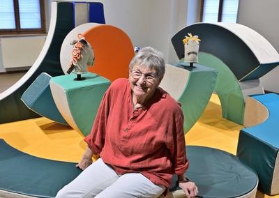 Ausstellungstipp: Renate M?ller ? Spielzeug + Design im Wasserschloss Klaffenbach-stock-foto