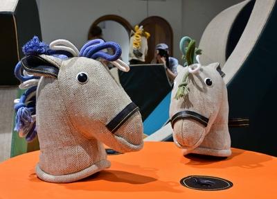 Ausstellungstipp: Renate M?ller ? Spielzeug + Design im Wasserschloss Klaffenbach-stock-foto