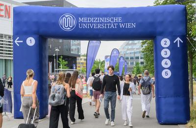 20250704 PG Aufnahmetests fuer die MedUni Wien-stock-foto
