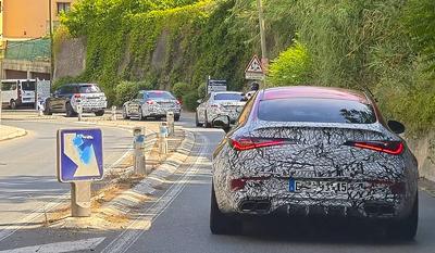 Erlk?nig Mercedes are  seen in the South of France-stock-photo