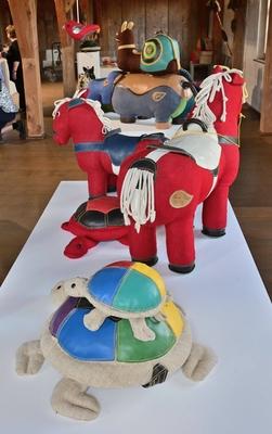Ausstellungstipp: Renate M?ller ? Spielzeug + Design im Wasserschloss Klaffenbach-stock-foto