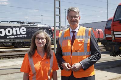 Sigrid Nikutta, Patrick Schnieder-stock-foto