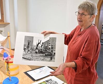Ausstellungstipp: Renate M?ller ? Spielzeug + Design im Wasserschloss Klaffenbach-stock-foto