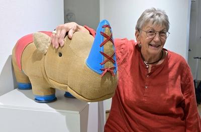 Ausstellungstipp: Renate M?ller ? Spielzeug + Design im Wasserschloss Klaffenbach-stock-foto