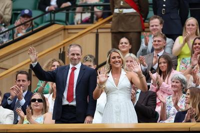 Wimbledon Tennis Championships-Day Six-stock-foto