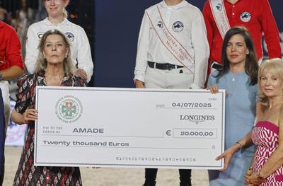 Longines Global Champions Tour Monaco 2025-stock-photo