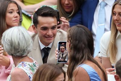 Wimbledon Tennis Championships-Day Six-stock-foto