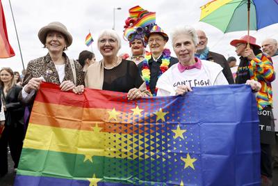Henriette Reker, Claudia Roth, Karl Lauterbach und Marie-Agnes Strack-Zimmermann-stock-foto
