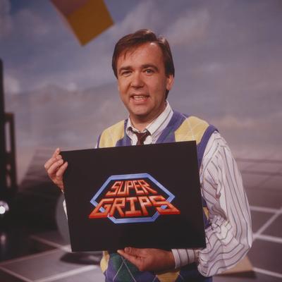 Supergrips, Das schnelle Spiel f?r helle K?pfe, Deutschland 1988 - 1995, Moderator Frank Laufenberg Copyright: KPA Nur r-stock-foto