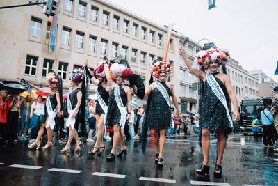 06.07.2025, CSD K?ln 2025, Parade und Demonstration f?r Vielfalt und Gleichberechtigung-stock-foto