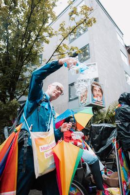 06.07.2025, CSD K?ln 2025, Parade und Demonstration f?r Vielfalt und Gleichberechtigung-stock-foto