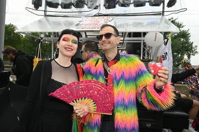 CSD Christopher Street Day in K?ln-stock-foto