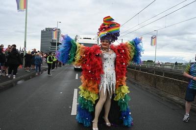 CSD Christopher Street Day in K?ln-stock-foto