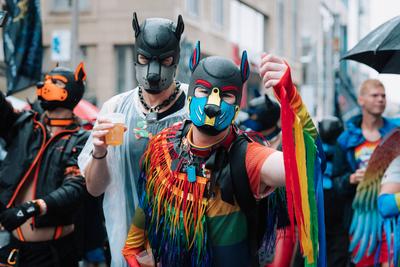 06.07.2025, CSD K?ln 2025, Parade und Demonstration f?r Vielfalt und Gleichberechtigung-stock-foto
