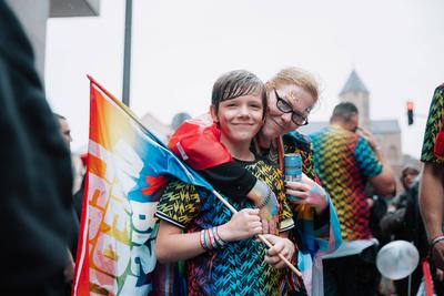 06.07.2025, CSD K?ln 2025, Parade und Demonstration f?r Vielfalt und Gleichberechtigung-stock-foto