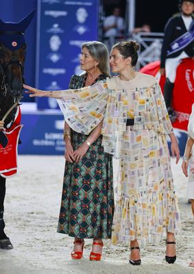 Longines Global Champions Tour Monaco 2025-stock-photo