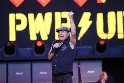 AC/DC Konzert Berlin-stock-photo