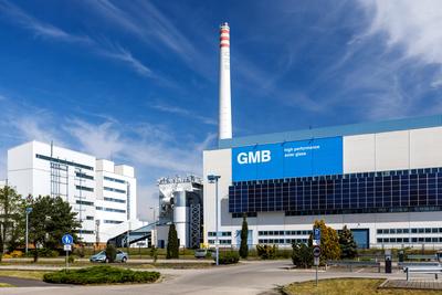 GMB Glasmanufaktur Brandenburg DEU/Deutschland/Brandenburg/Tschernitz, 13.05.2022, GMB Glasmanufaktur Brandenburg in Tsc-stock-foto