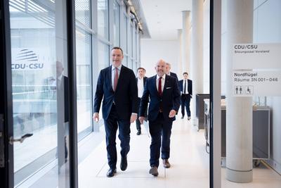 Bundestag, Bundestagsfraktion, CDU/CSU-stock-foto