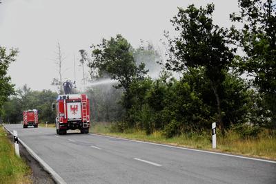 L?schfahrzeug der Feuerwehr-stock-foto