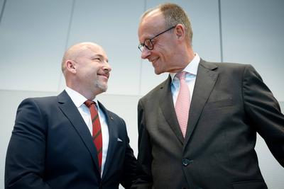 Auftaktbilder, Bundestag, Bundestagsfraktion, CDU/CSU-stock-foto