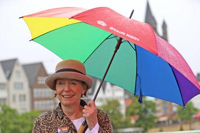 06.07.2025, xsscx, K?ln, Oberb?rgermeisterin Henriette Reker im Rahmen des Cologne Pride 2025-stock-foto