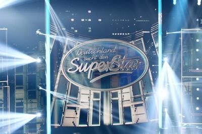 Deutschland sucht den Superstar DSDS Logo Samstag 05 04 2014 DSDS Deutschland sucht den Supersta-stock-foto