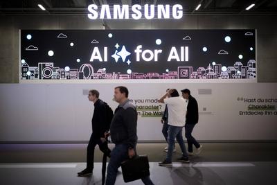 Samsung IFA Berlin Deu, Deutschland, Germany, Berlin, 09.09.2024 Motto AI for All zum Thema Kuenstliche Intelligenz KI A-stock-foto