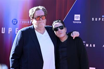 Steve Agee, David Dastmalchian-stock-foto