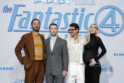 „The Fantastic Four“ Filmpremiere in Berlin-stock-foto