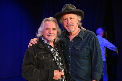 Musiker Tommy Engel und Wolfgang Niedecken-stock-foto