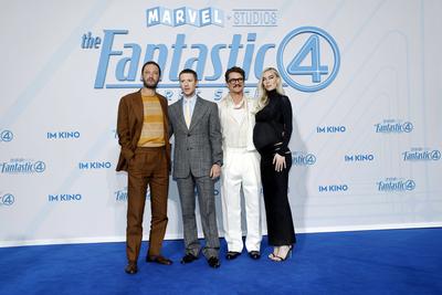 „The Fantastic Four“ Filmpremiere in Berlin-stock-foto