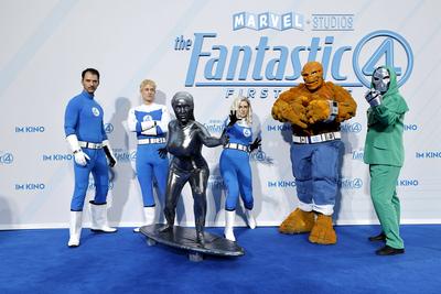 „The Fantastic Four“ Filmpremiere in Berlin-stock-foto