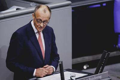 Generaldebatte zum Haushalt 2025 im Deutschen Bundestag-stock-foto