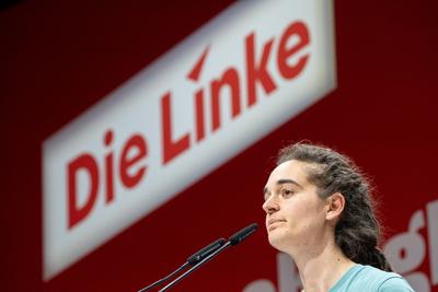Die Linke - Vertreter*innenversammlung nach vorherigem Bundesparteitag - Mit Wahl der Bundesliste zur Europawahl 2024 --stock-foto