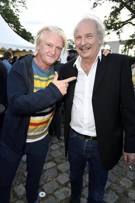 Detlev Buck, Leander Hau?mann-stock-foto