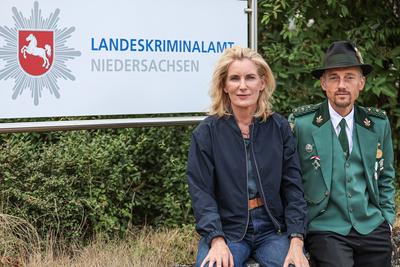 Set-Termin: NDR Fernsehen, "Tatort Sch?tzenplatz"-stock-foto