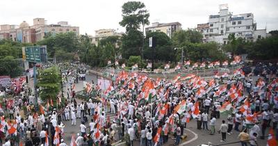 Bihar Bandh Called By INDIA Alliance Against Voter Intensive Revision-stock-foto