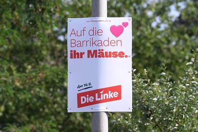Wahlplakate - Kommunalwahlen 2025 NRW-stock-photo